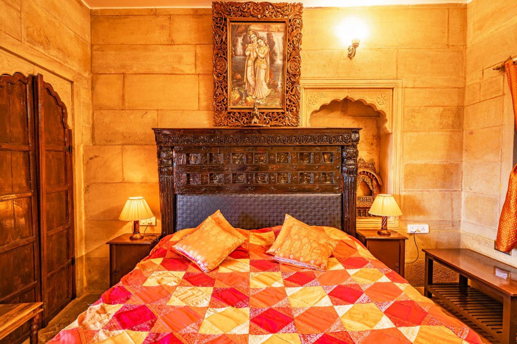 Hotel Garh Jaisal Haveli Jaisalmer Bagian luar foto