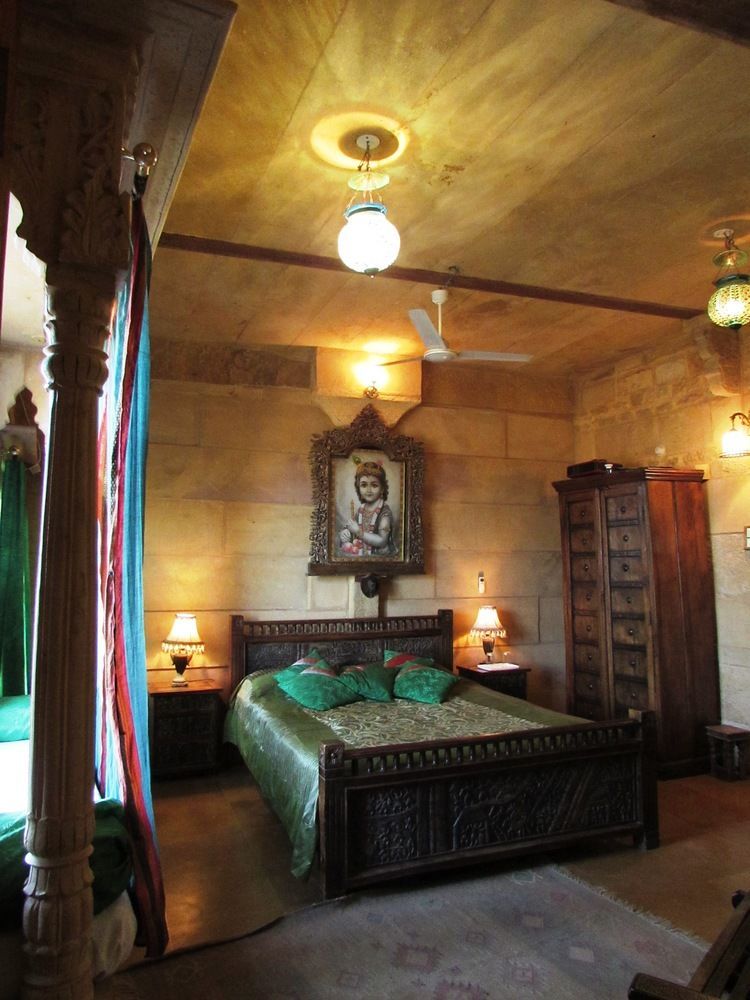 Hotel Garh Jaisal Haveli Jaisalmer Bagian luar foto